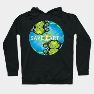 Save Earth Global Warming Climate Change Go Green Earth Day Hoodie